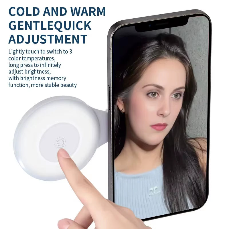 Hot Selling Magsafe Mobile Phone Magnetic Fill Light Rechargeable Fill Light Portable Mini