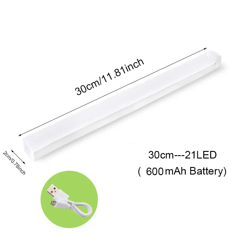 LED Motion Sensor Light Wardrobe Indoor Rechargeable