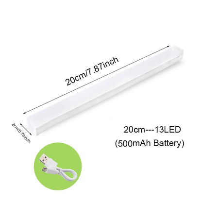 LED Motion Sensor Light Wardrobe Indoor Rechargeable