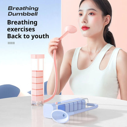 1set Breathing Dumbbell Abdominal Muscle Training Deep Breathing Dumbbell Adults Lung Capacity Training Device Portable Dumbbell