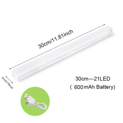 LED Motion Sensor Light Wardrobe Indoor Rechargeable