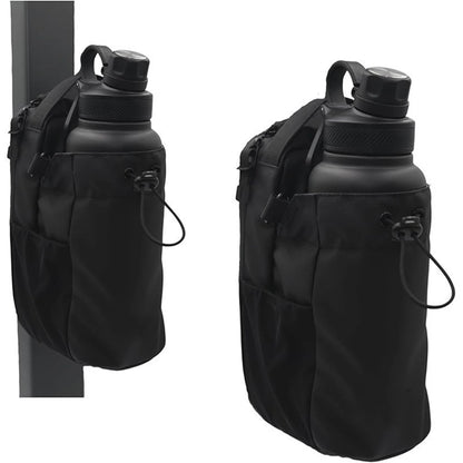 Magnetic Gym Bottle Sling Bag for Men and Women Gym Magnetic Water Bottle Bag Magnetic Water Bottle Pouch for Gym Travelling